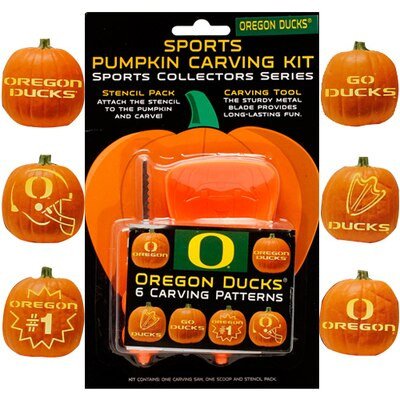 Oregon Ducks Pumpkin Carving Kit Fanatics