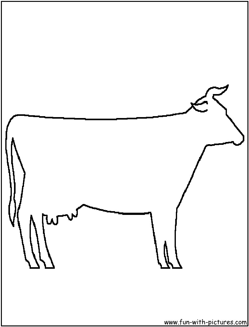 Free Outline Cow Download Free Clip Art Free Clip Art