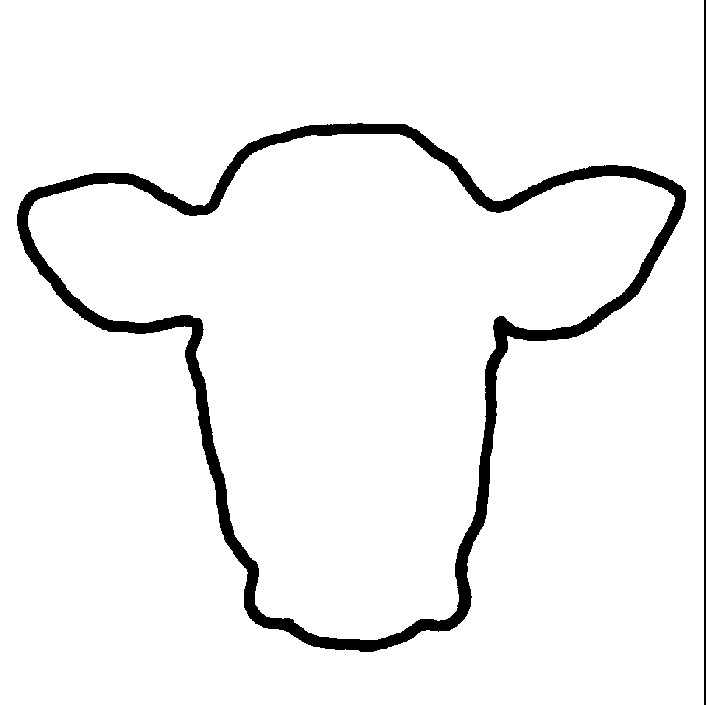 outline cow Quoteko Linda