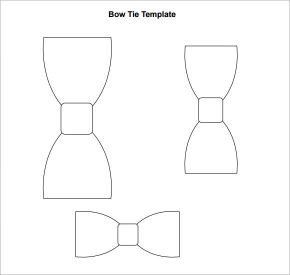 57 Paper Bow Tie Template Doc Bow Tie Template 9