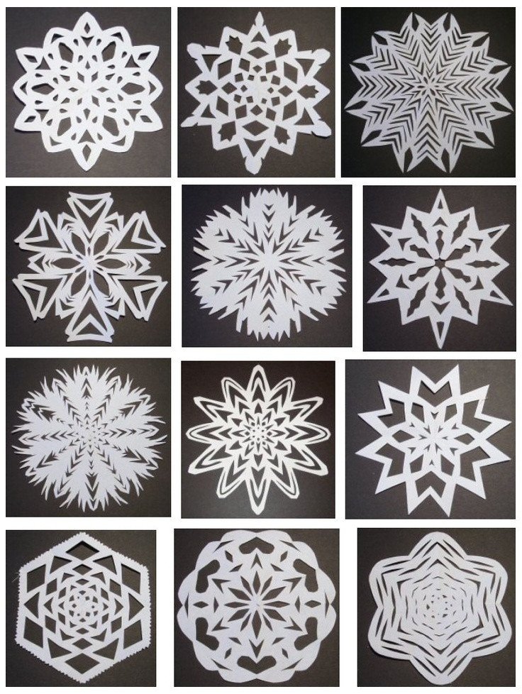 24 best Snowflakes Templates images on Pinterest