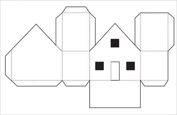 Paper House Template 19 Free PDF Documents Download