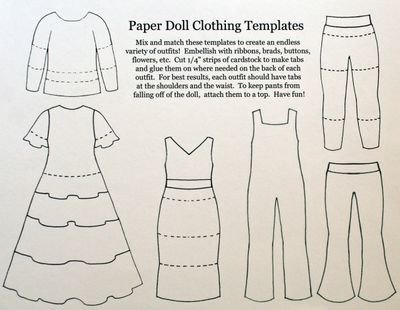 TAC Savvy Projects for People on the Go Paper Dolls by