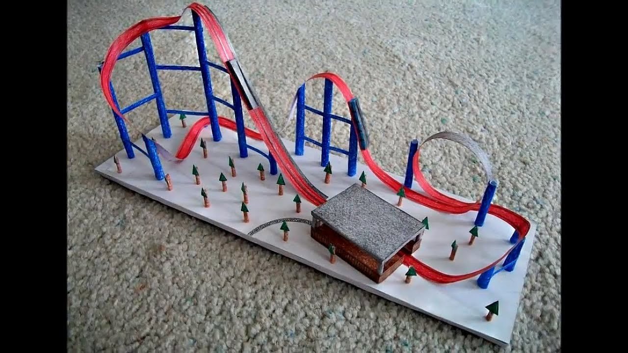 Paper Model of a Roller Coaster