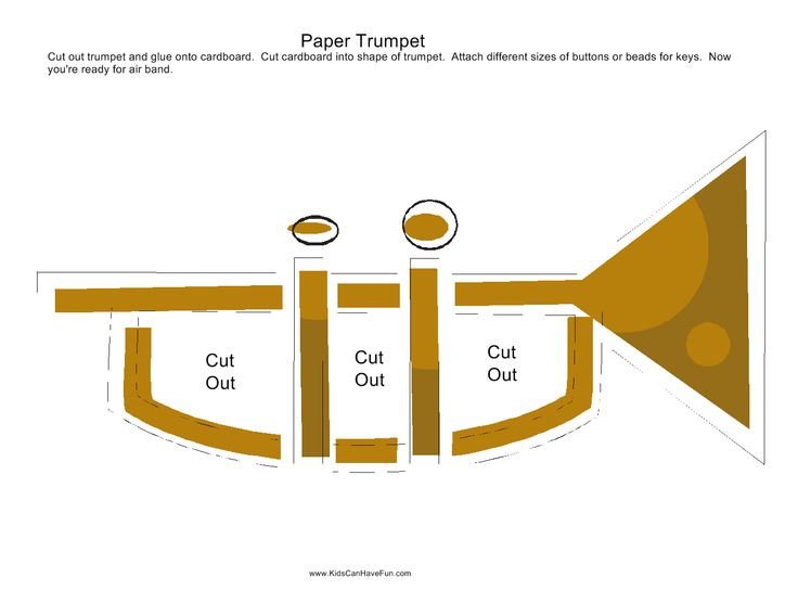 Paper Trumpet Craft