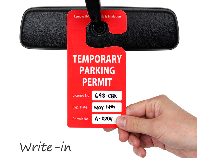 Custom Parking Hang Tags – See in Action