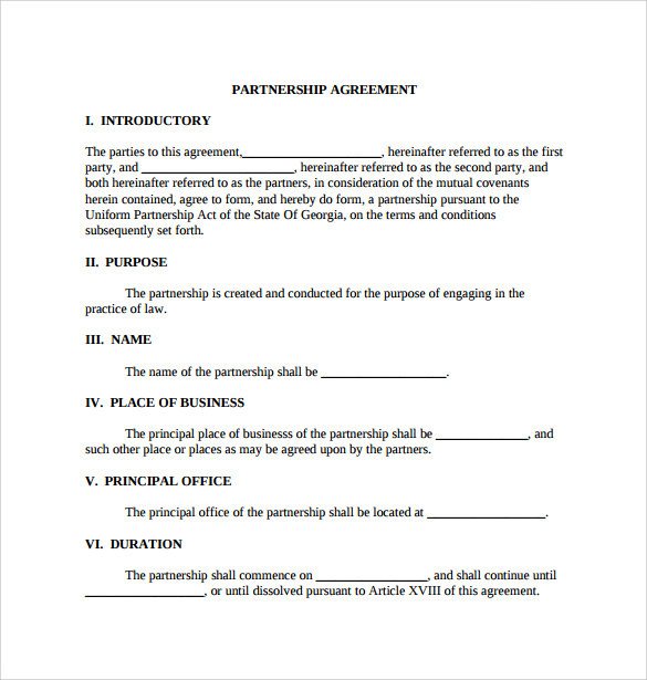 Sample General Partnership Agreement 11 Documents in