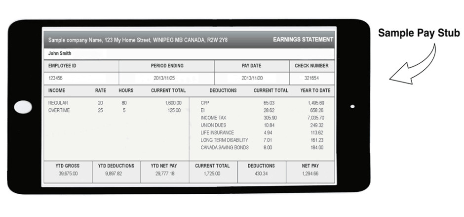 10 Pay Stub Templates Word Excel PDF Formats