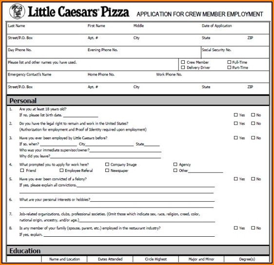 Cvs Job Application Print Out Job Application Resume