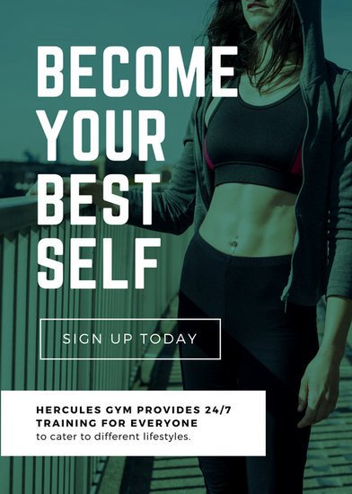 Customize 102 Fitness Flyer templates online Canva