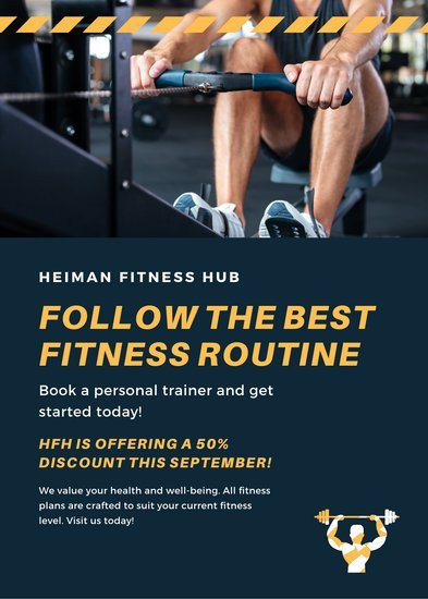 Customize 62 Fitness Flyer templates online Canva