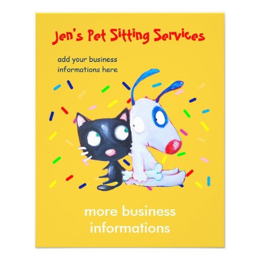 86 Pet Sitting Flyers Pet Sitting Flyer Templates and