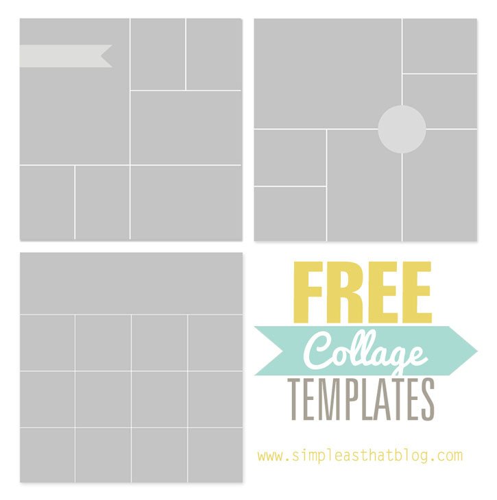 Free Collage Templates from Simple as That