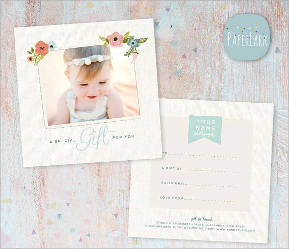 graphy Gift Certificate Template 12 Download