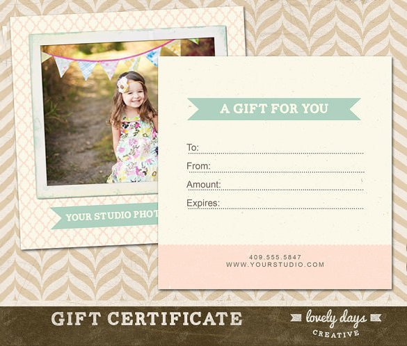 graphy Gift Certificate Templates – 17 Free Word