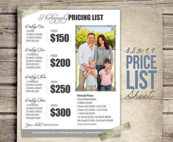 graphy Package Pricing grapher Price List