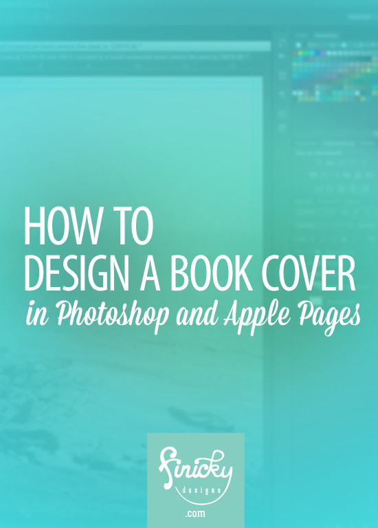 How to Design a Book Cover in shop and Apple Pages