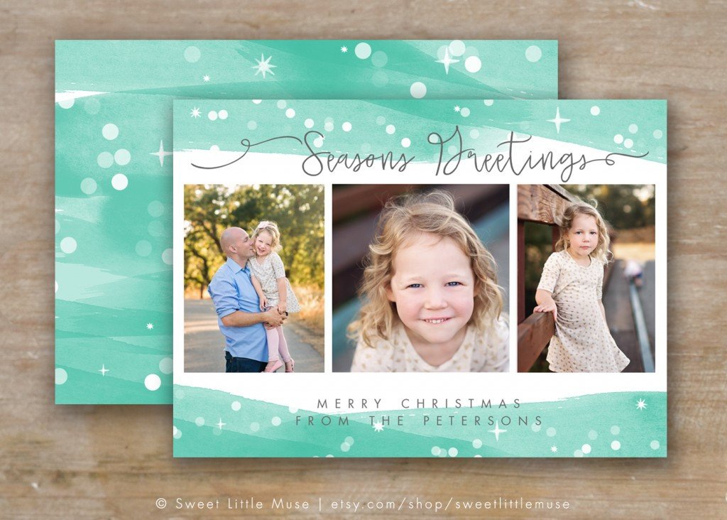 30 Holiday Card Templates for graphers to Use This