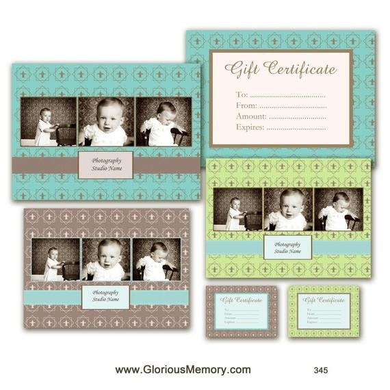 Items similar to Gift Certificate Templates for