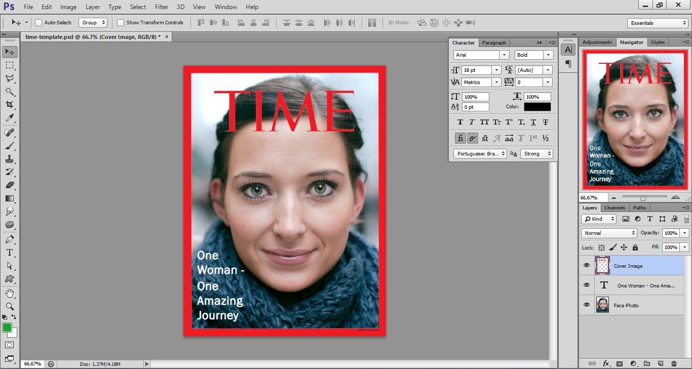 Time Magazine Cover Template d Webdesignlike