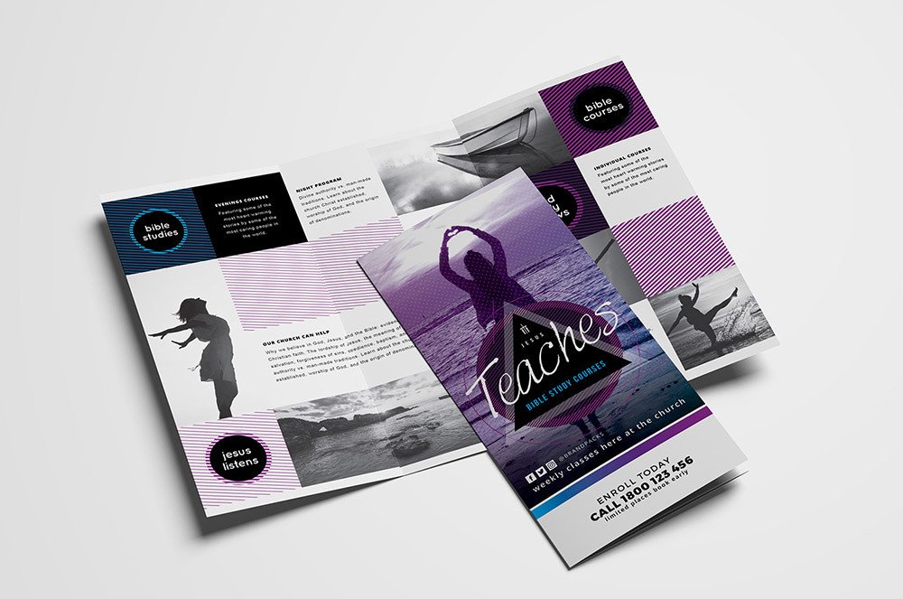 15 Free Tri Fold Brochure Templates in PSD & Vector