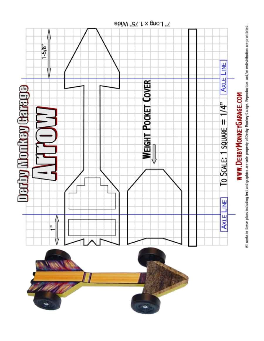 39 Awesome Pinewood Derby Car Designs & Templates