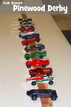 Score keeping spreadsheets for Pinewood Derby races 3