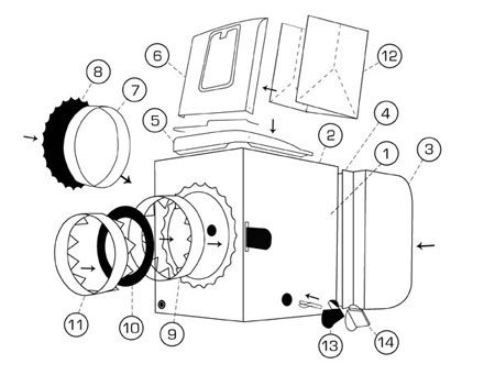 DIY Pinhole Hasselblad Camera Papercraft Paperkraft