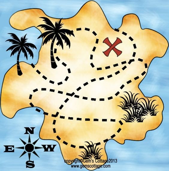 pirate treasure map printable