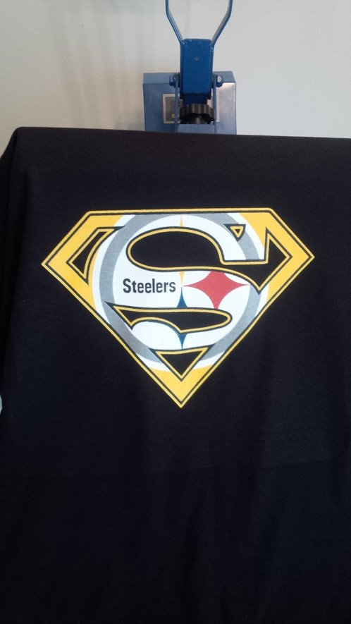 Steelers Superman Logo T Shirt