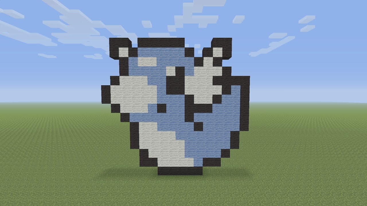 Minecraft Pixel Art Dratini Pokemon 147