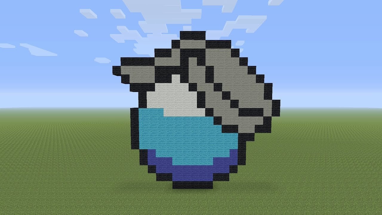 Minecraft Pixel Art Fortnite Shield Potion
