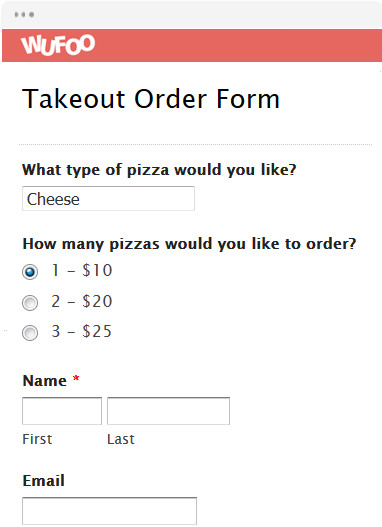 line Order Form Templates