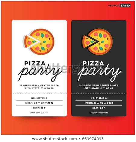 Pizza Party Stock Royalty Free & Vectors