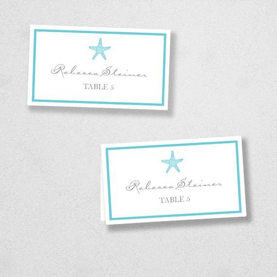 Avery Place Card Template INSTANT DOWNLOAD Escort Card