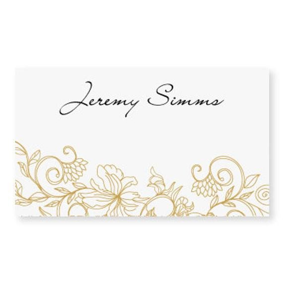 Wedding Place Card Template INSTANT by DiyWeddingTemplates