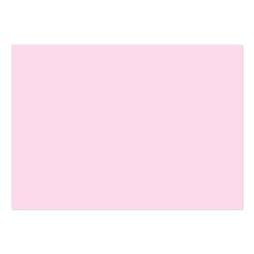 Plain Pink Background Business Card Templates