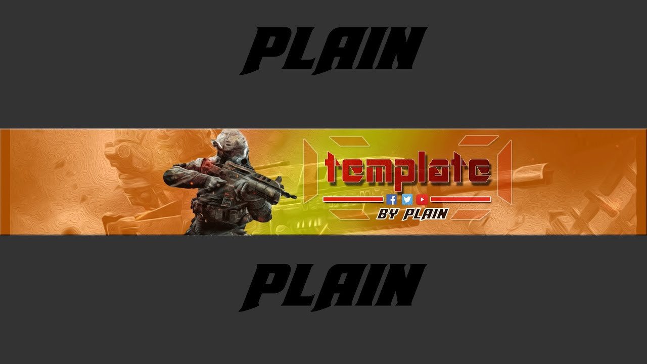 Banner TEMPLATE[photoshop CS6]by Plain