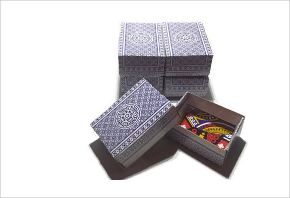 20 Playing Card Box Templates Free Sample Example