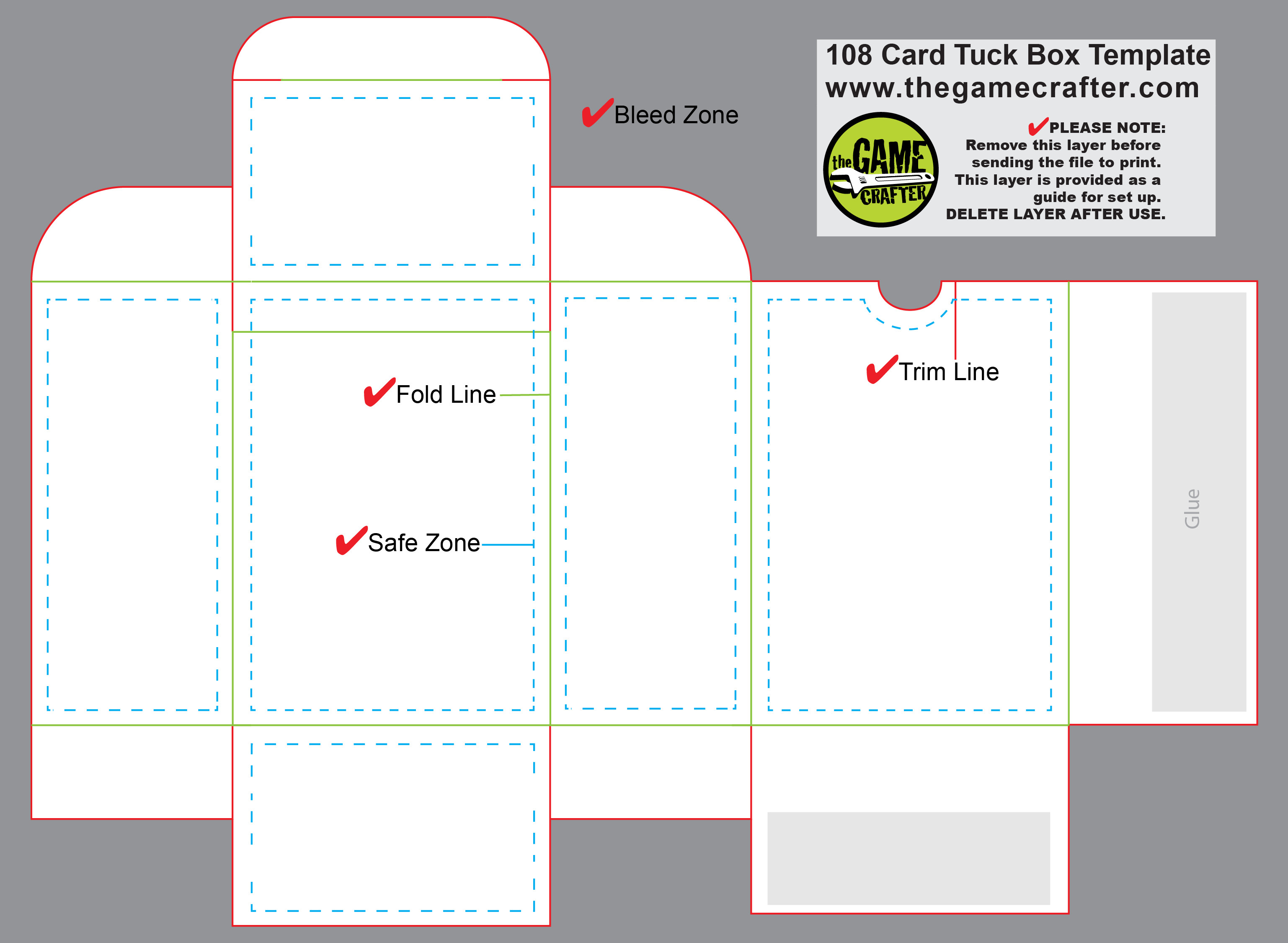 Download free Playing Card Box Template Ai managersave