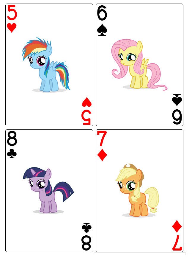 Playing Card template by moonprincessluna on DeviantArt