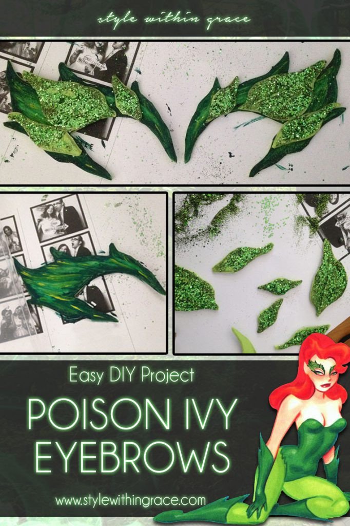 DIY Poison Ivy Costume Eyebrows Style Within Grace