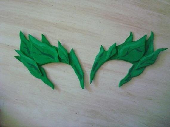 Poison Ivy Mask by missmagee82 on Etsy