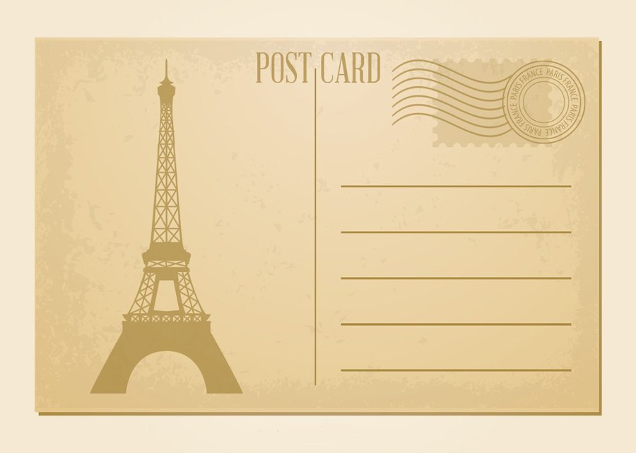 40 Great Postcard Templates & Designs [Word PDF]