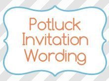 Printable Potluck Invitations Thanksgiving