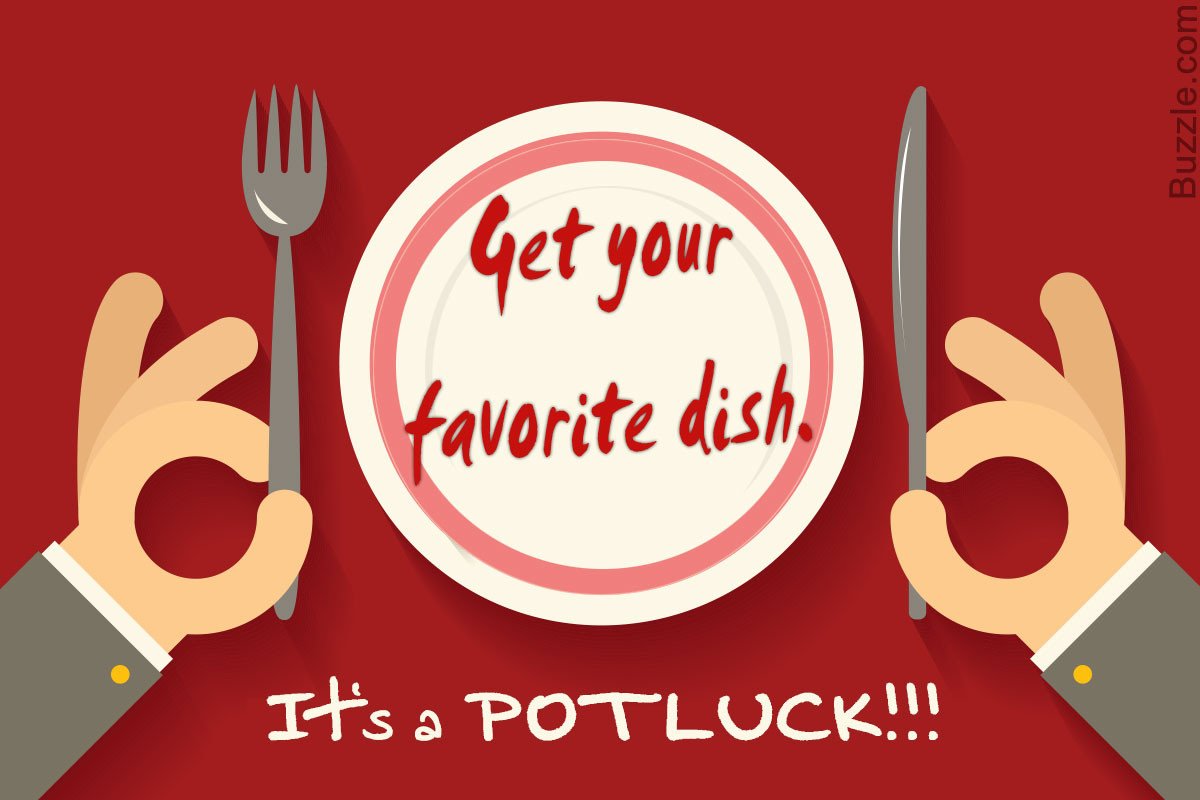 Really Cool Potluck Invitation Wordings You Can Choose From