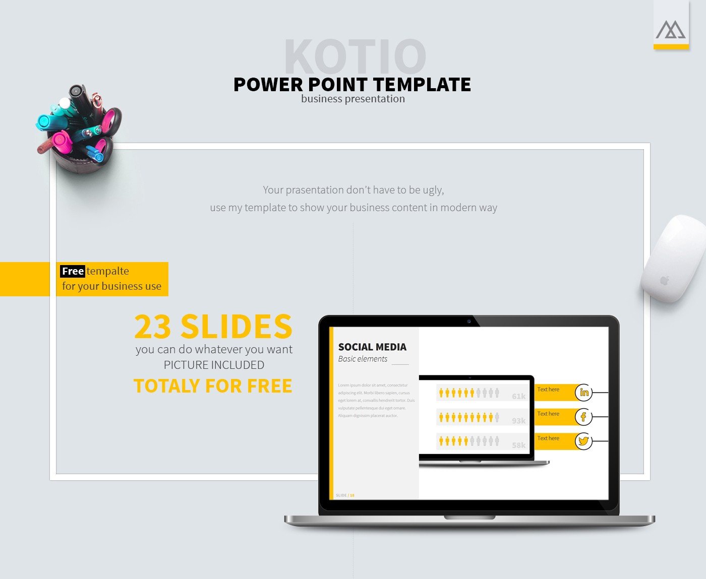 40 Free Cool Powerpoint Templates for Presentations