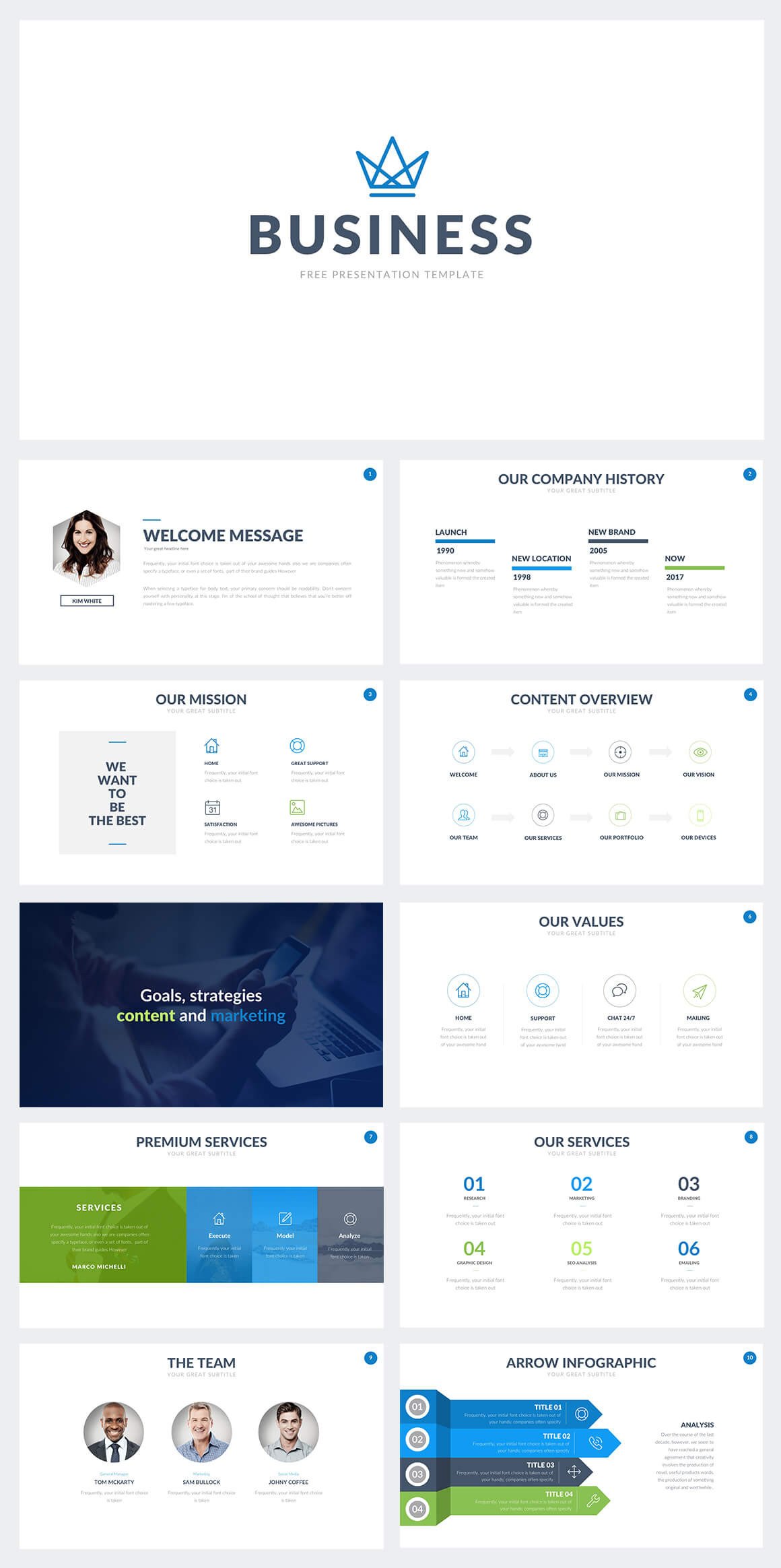 50 Best Free Cool Powerpoint Templates of 2018 Updated