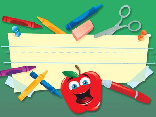 School supplies Schools and Templates on Pinterest