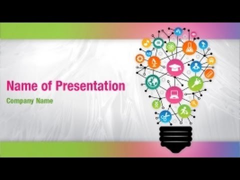 Concept of Education PowerPoint Video Template Backgrounds